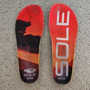 SOLE Wide Insoles with Scenic Design